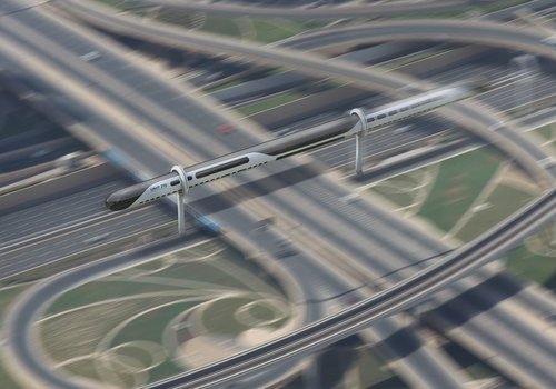 Аэрослайдер: новая концепция плавучего поезда развивает скорость более 800 км/ч